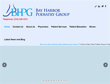 Tablet Screenshot of footcareone.com